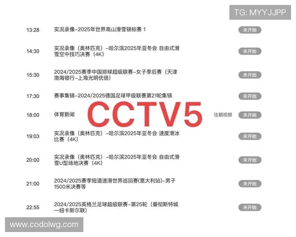中央电视台CCTV5体育频道精彩直播全面解析体育赛事全程报道